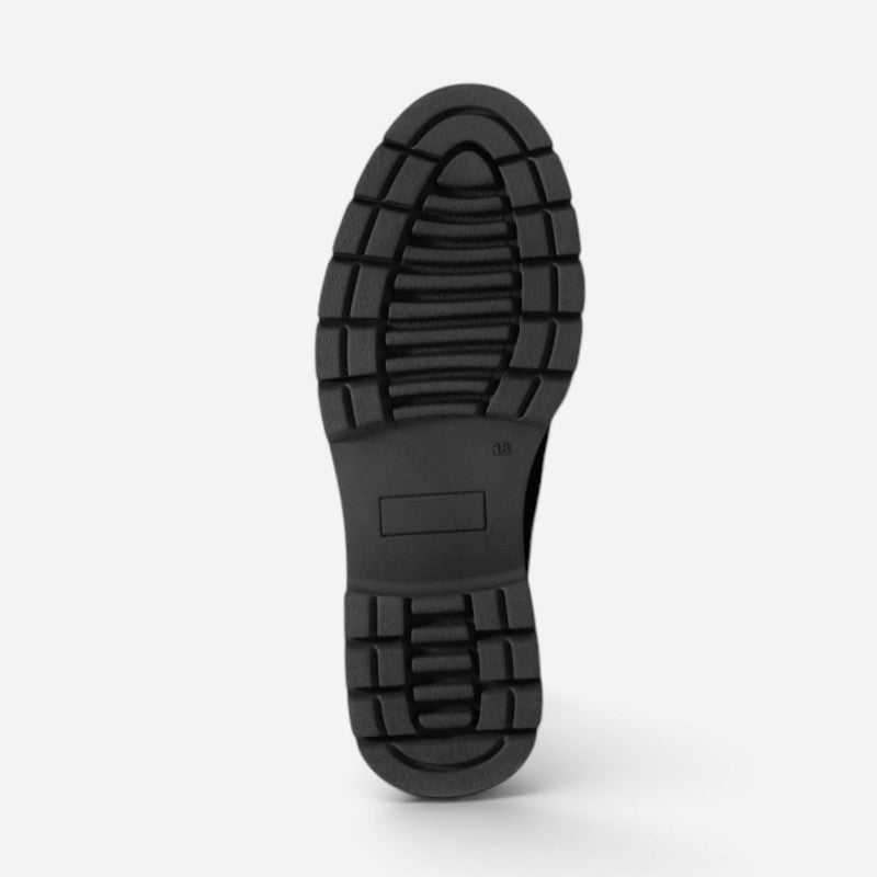 255061 Oxford Black Suede Combi