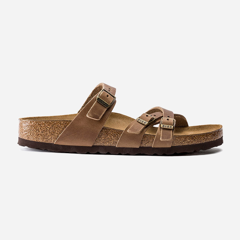Franca Tobacco Oiled Leather Narrow