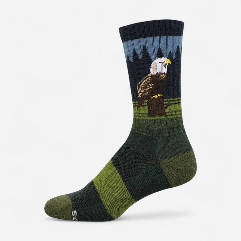 Men's Compass Wool Eagle Perch Green