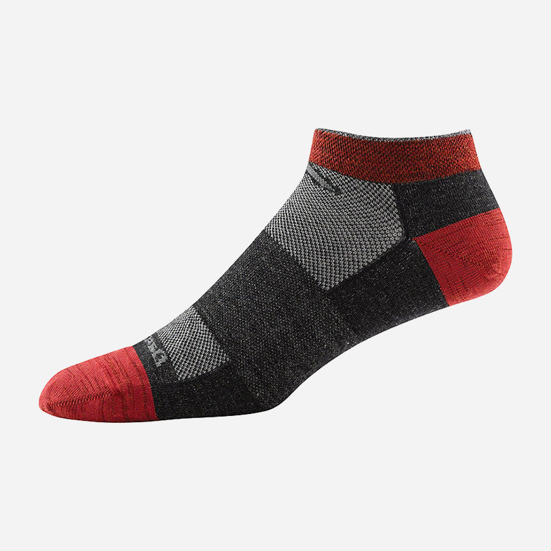 Men's No Show Lightweight Charcoal