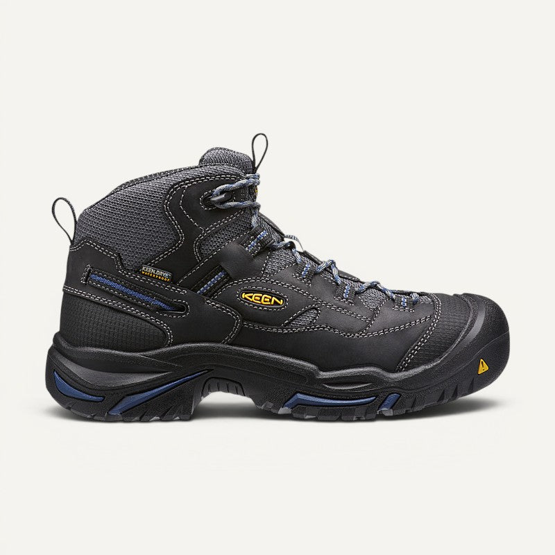 Utility Braddock Mid Wp Soft-Toe Raven/Estate Blue