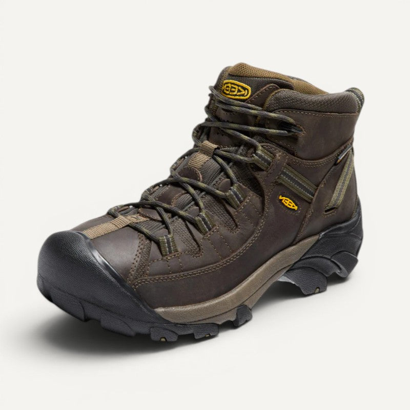 Men's Targhee II Mid Waterproof Canteen/Dark Olive