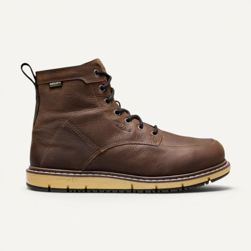 Utility Men's San Jose 6" Waterproof Cascade Brown/Black