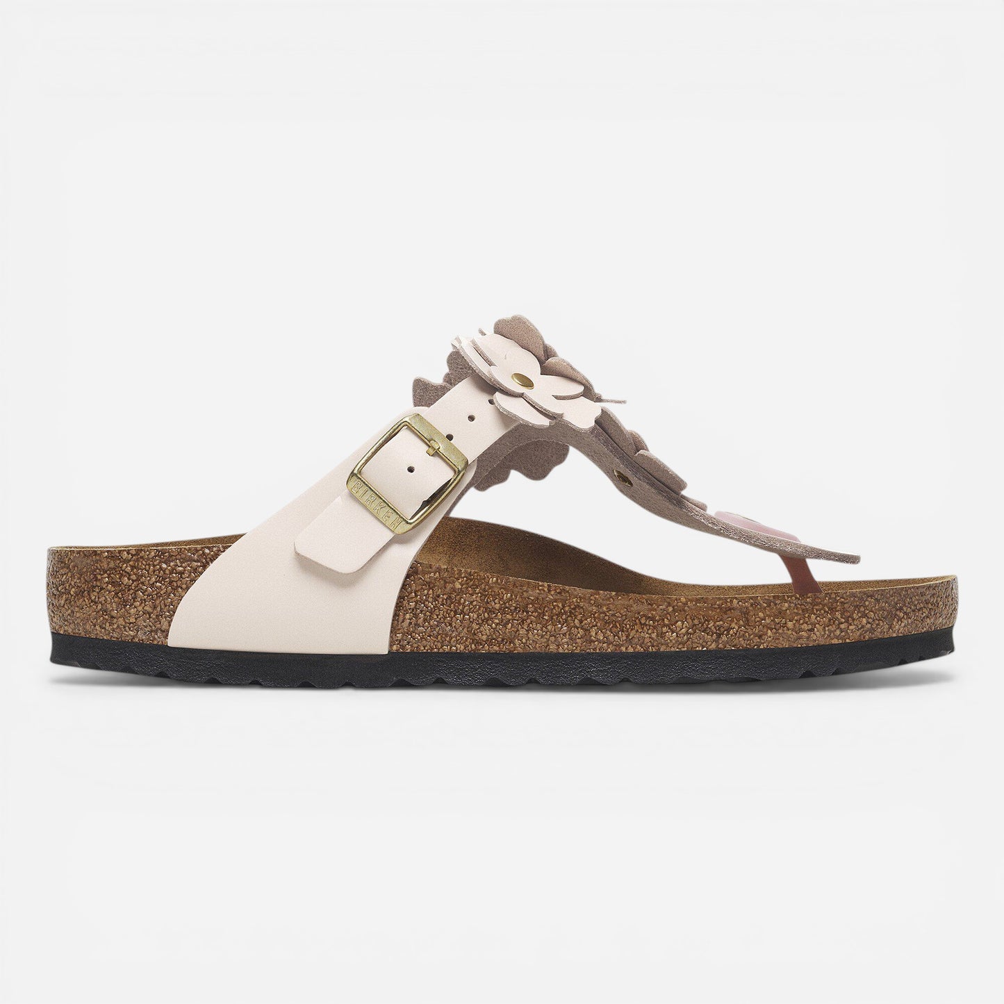 Gizeh Flowers Light Rose Leather Regular