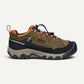Big Kid's Targhee Iv Low Waterproof Dark Olive/Gold Flame