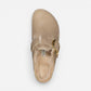 Boston Big Buckle Tobacco Oiled Leather Narrow