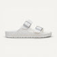 Arizona Eva Stealth Buckle White Narrow