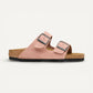 Arizona Pink Clay Suede Leather Regular