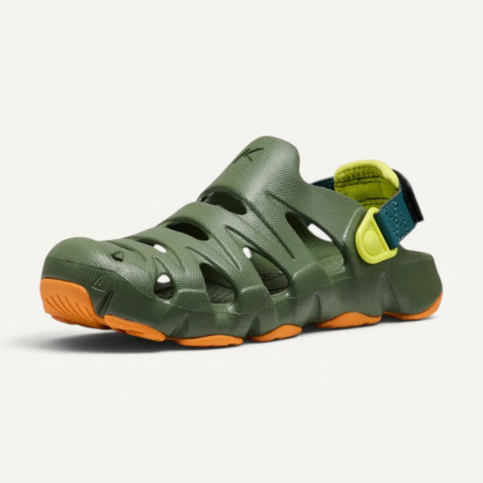 Kid's Hyperflt Y Bronze Green/Orange Peel