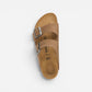 Arizona Men's Suede Leather Dark Tea Regular