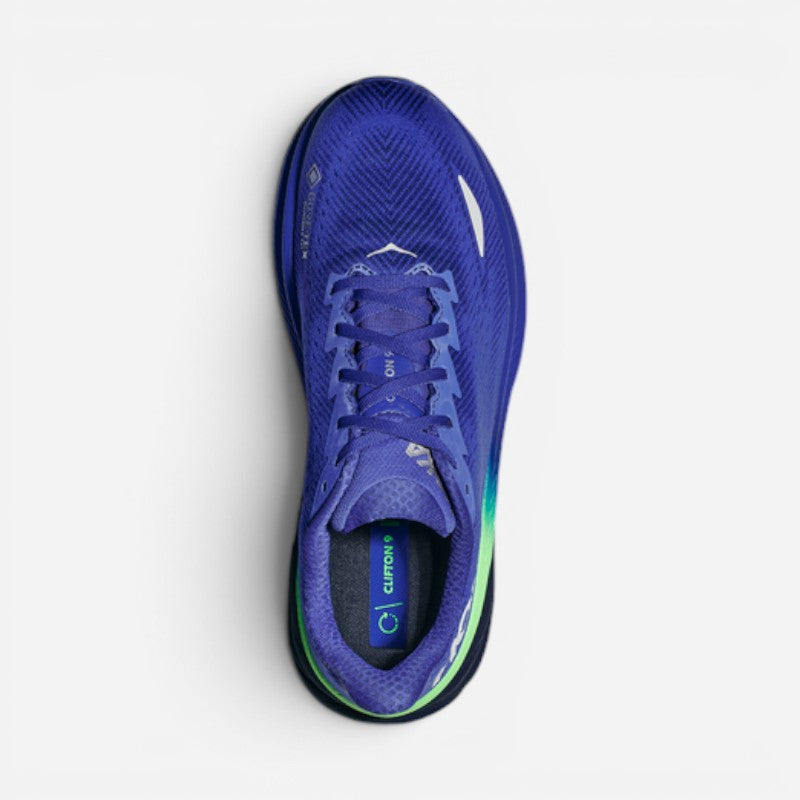 Men's Clifton 9 Gtx Dazzling Blue / Evening Sky Width D