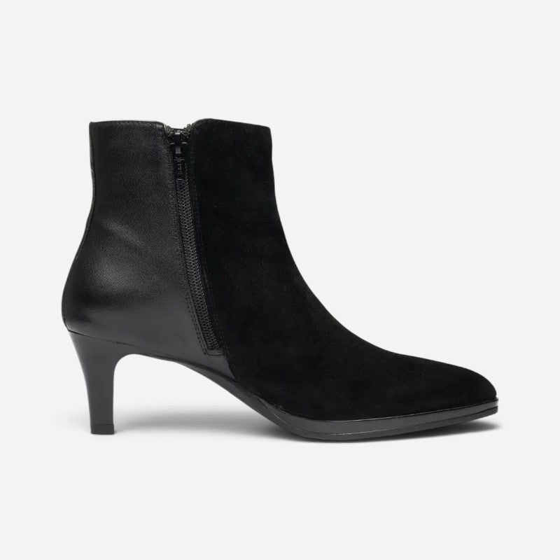 Autumn Black Suede/Setakid