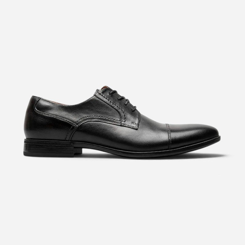 Zaffiro Cap Toe Oxford Black