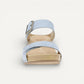 Tanya Sky Nubuck Leather