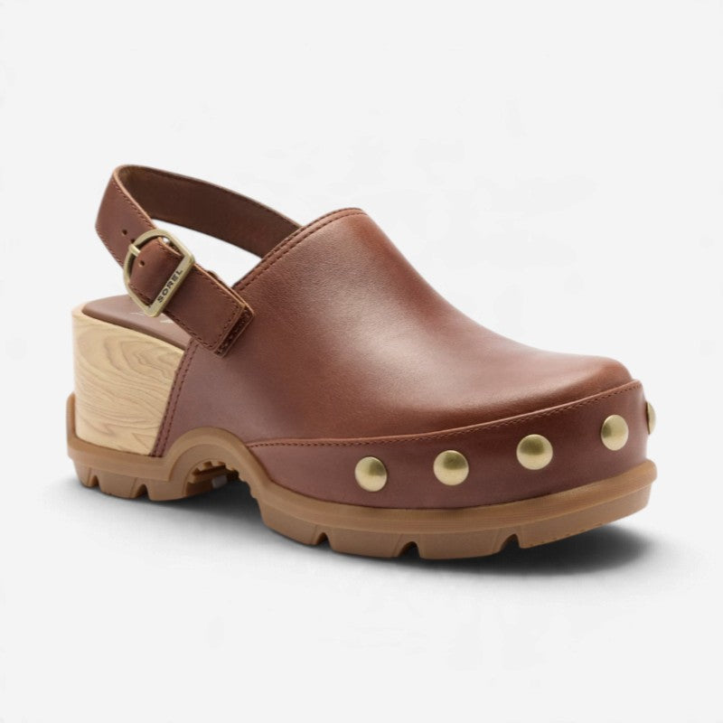 Roam'n Clog Rvt Dark Auburn/Gum
