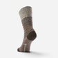 Everyday Cozy Popcorn Cable Crew Taupe Natural Marl