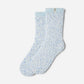 Cozy Chenille Sock Sky Blue