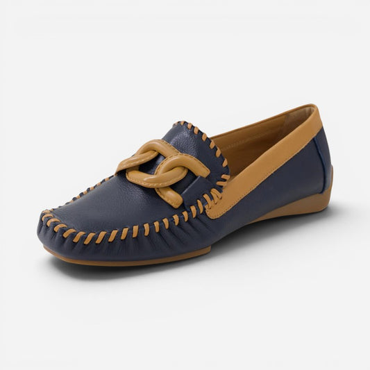 Lahey Navy/Tan