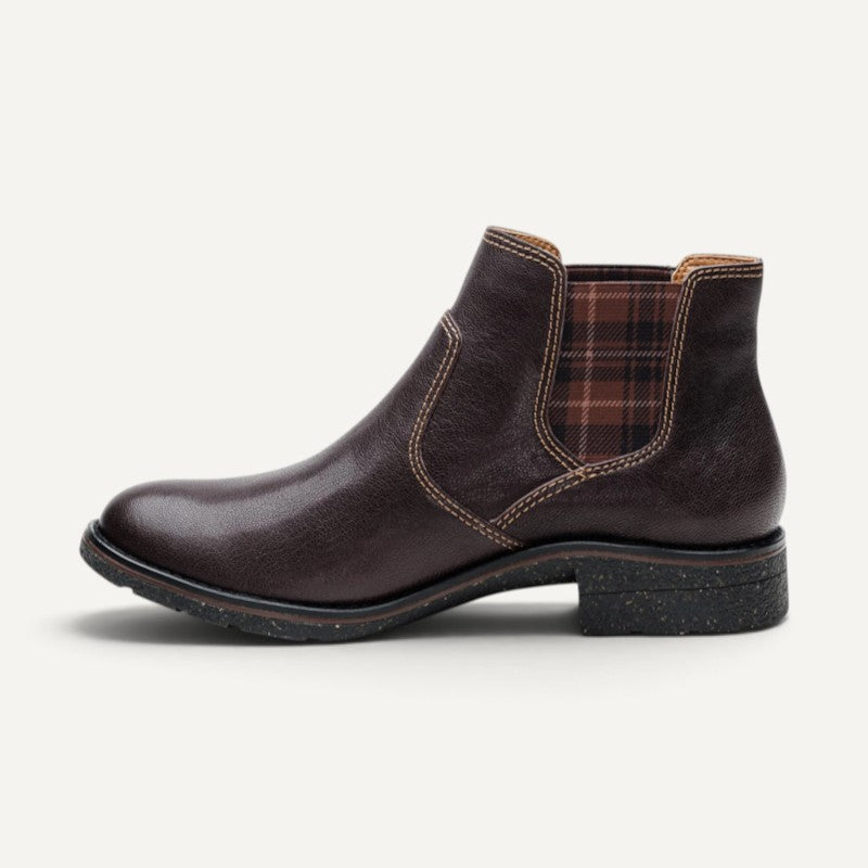 Kaylee Low Boot Dark Brown