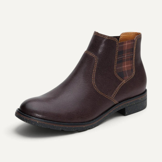 Kaylee Low Boot Dark Brown
