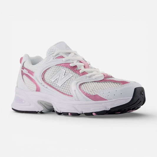 Men's 530 NB 103 WHITE/PINK SUGAR/Silver Metallic