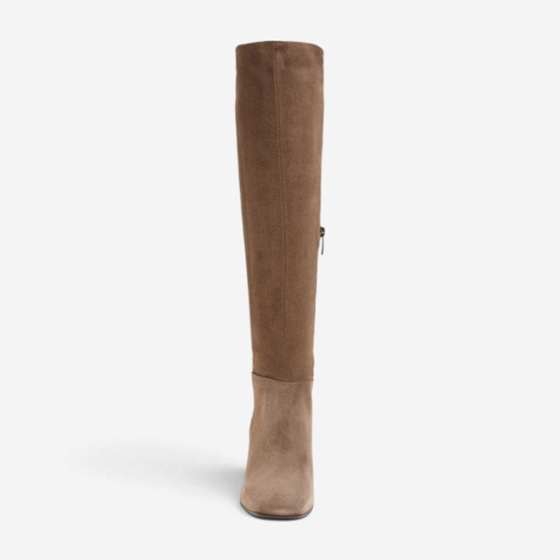 Brandice Taupe Suede