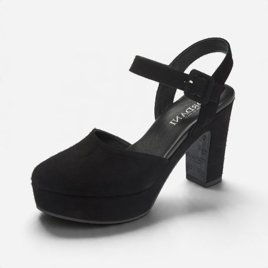 Torin Black Suede