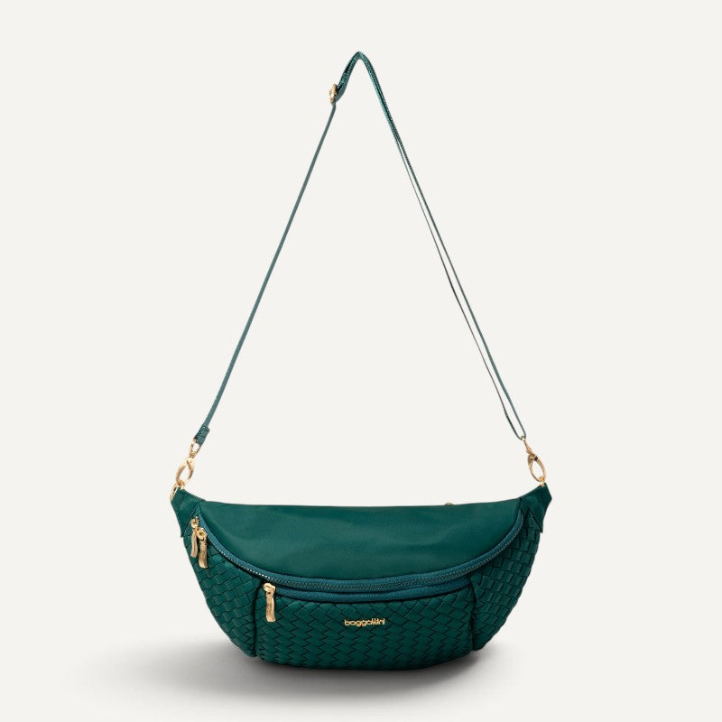 Stanton Woven Crossbody Jade