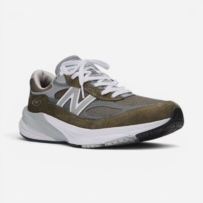 Unisex 990 V6 Olive/Grey