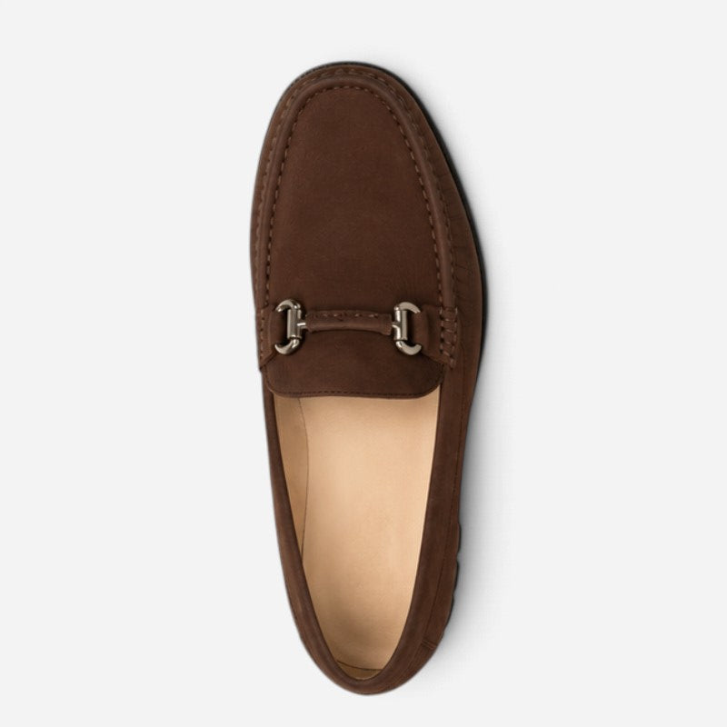 Men's Dillon Bit Chocolate Suede