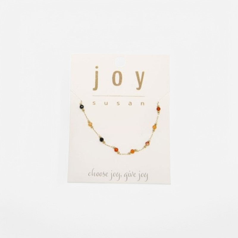 Radiant Beaded Necklace Multicolor