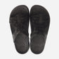 Malibu Men's Canyon Slide Blk Tan Vegan Crepe