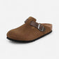 Boston Men's Dark Tea Suede & Oiled Leather Regular