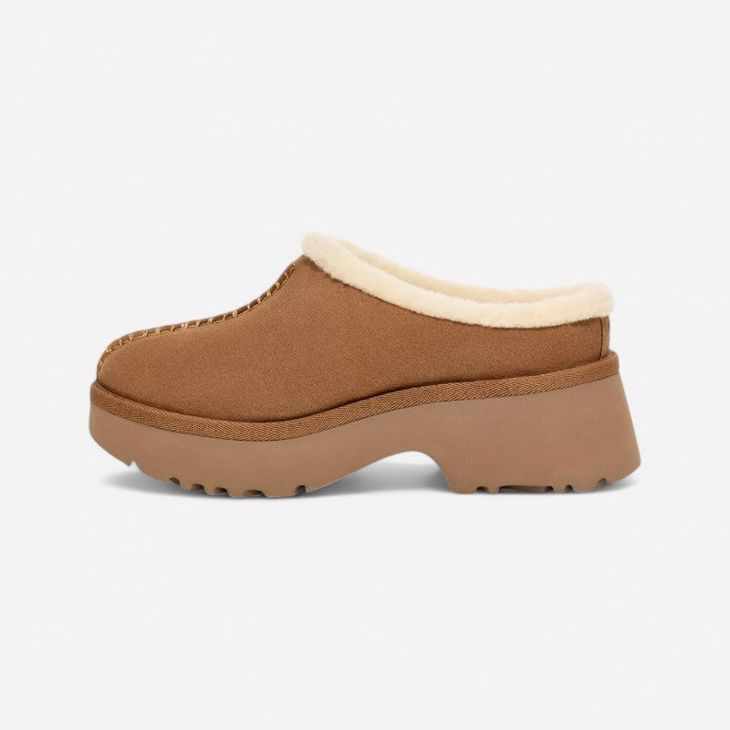 New Heights Cozy Clog Chestnut