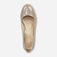 Carmel Taupe Crinkle Patent