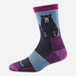 Bear Town Micro Crew With Light Cushion Burgundy