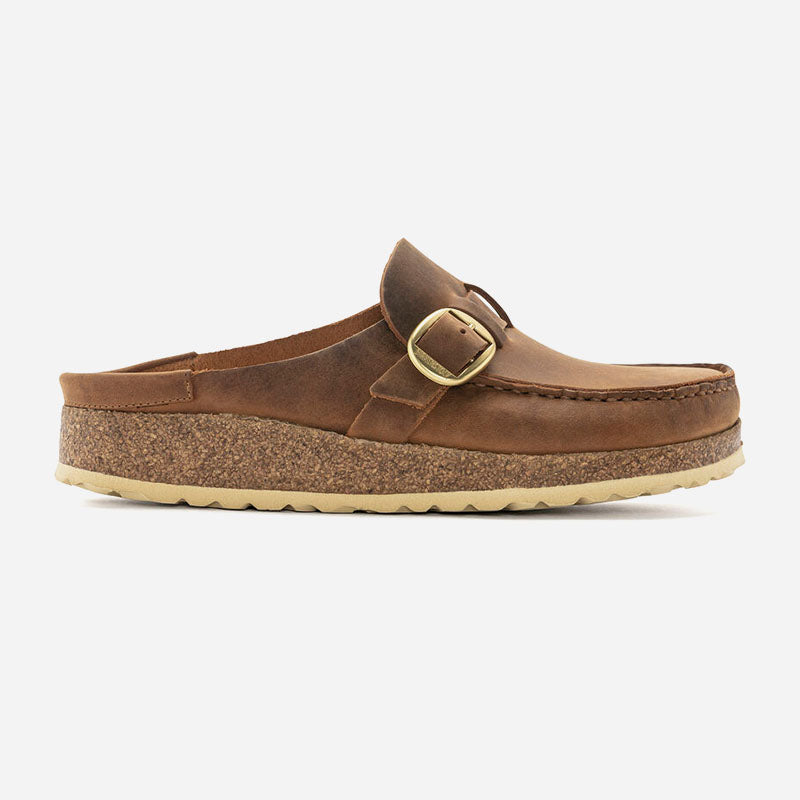 Buckley Cognac Oiled Leather Regular