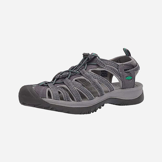 Women's Whisper Grey/Peacock Green