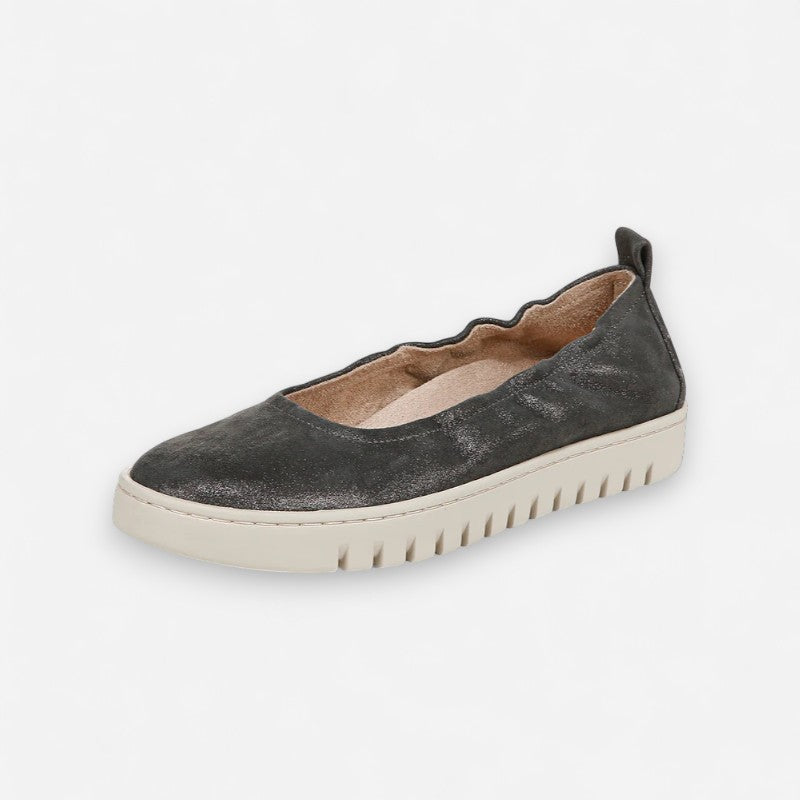 Uptown Ballet Polluted Silver Leather