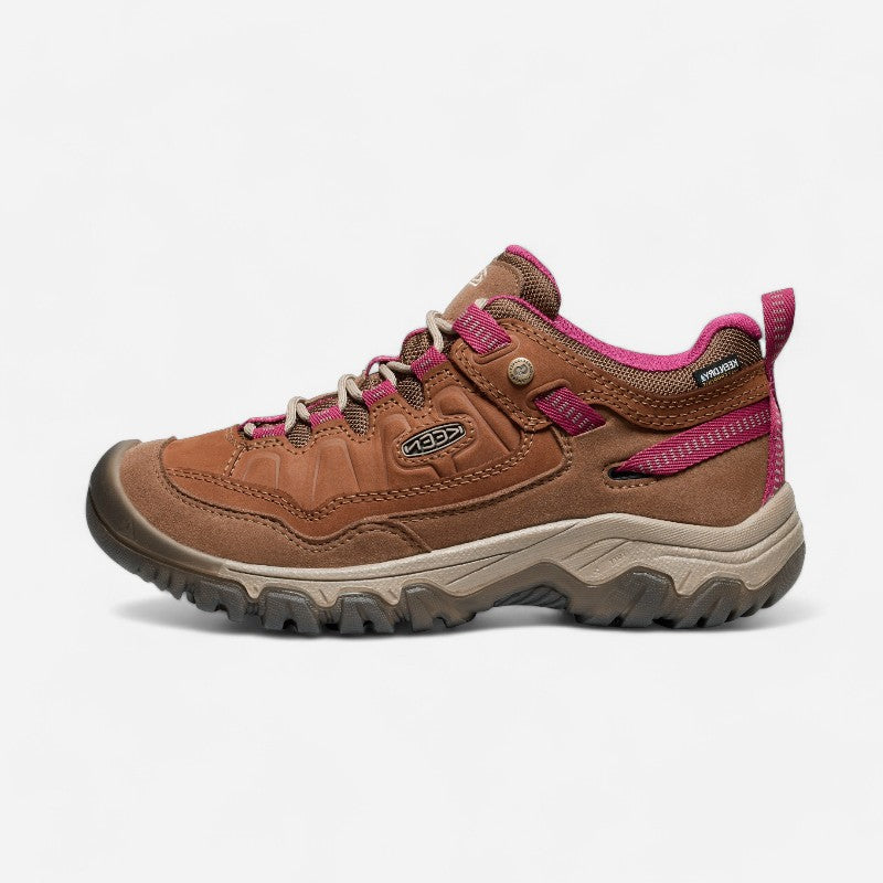 Women's Targhee IV Low Waterproof Bison/Beaujolais