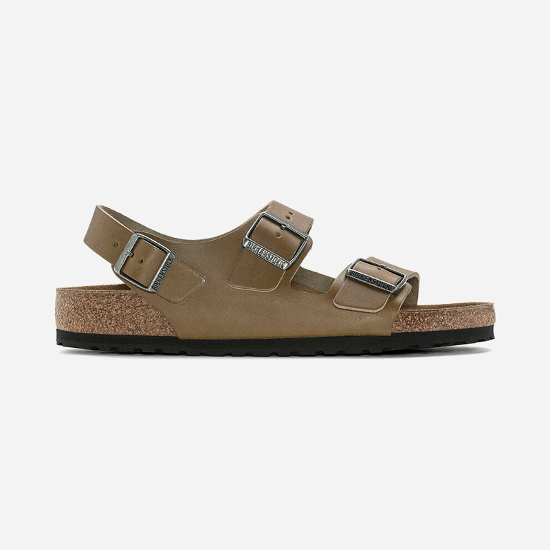 Milano Men's Super Grip Khaki Leather Regular