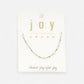 16 Bar Beads Necklace White"