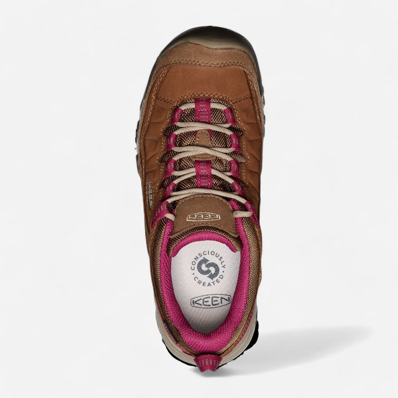 Women's Targhee IV Low Waterproof Bison/Beaujolais