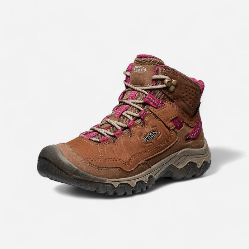 Women's Targhee IV Mid Waterproof Bison/Beaujolais