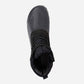 Classic Casual Tall Lace Leather Dark Grey