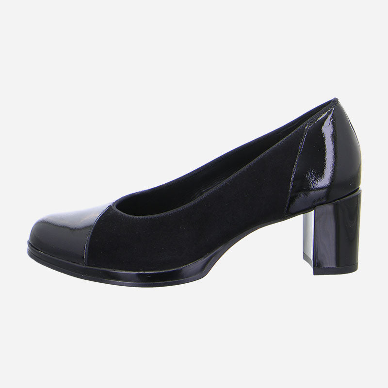 Concord Black Suede/Patent
