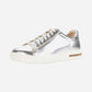 Bend White Leather Narrow