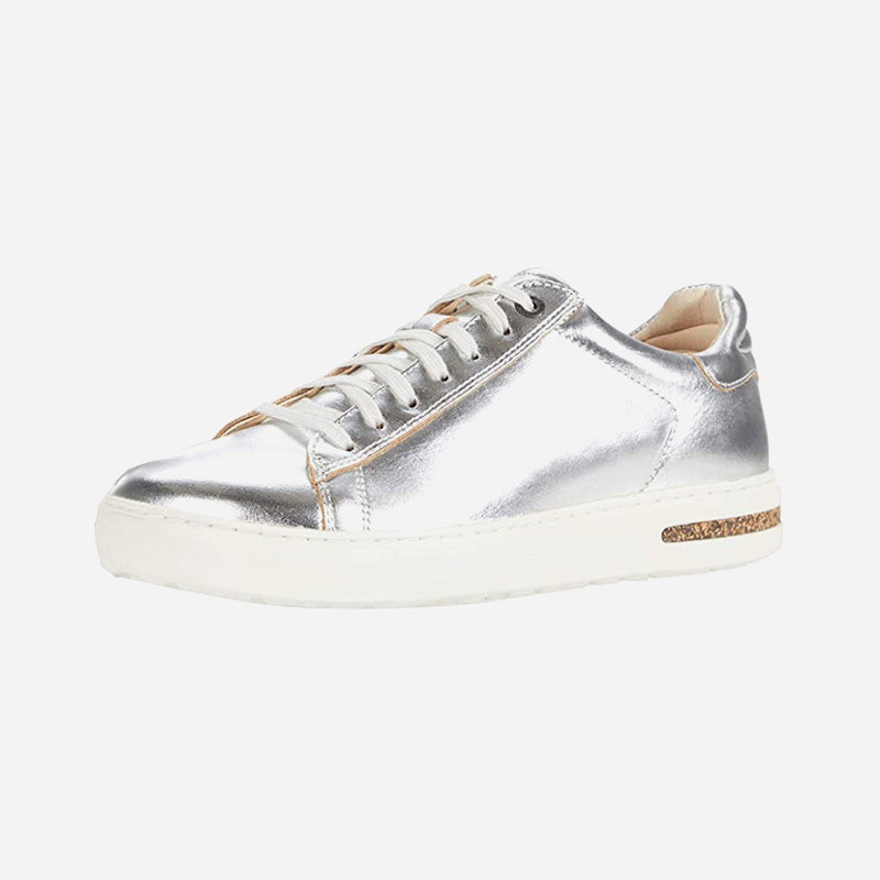 Bend White Leather Narrow