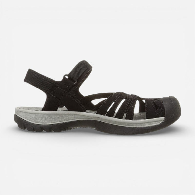 Women's Rose Sandal Black/Neutral Grey