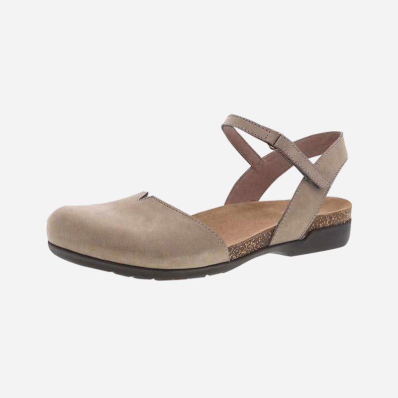 Rowan Taupe Milled Nubuck